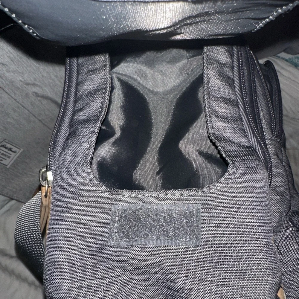 Eddie Bauer First Adventure Cascade  Diaper Bag Backpack Gray Insulated Pockets